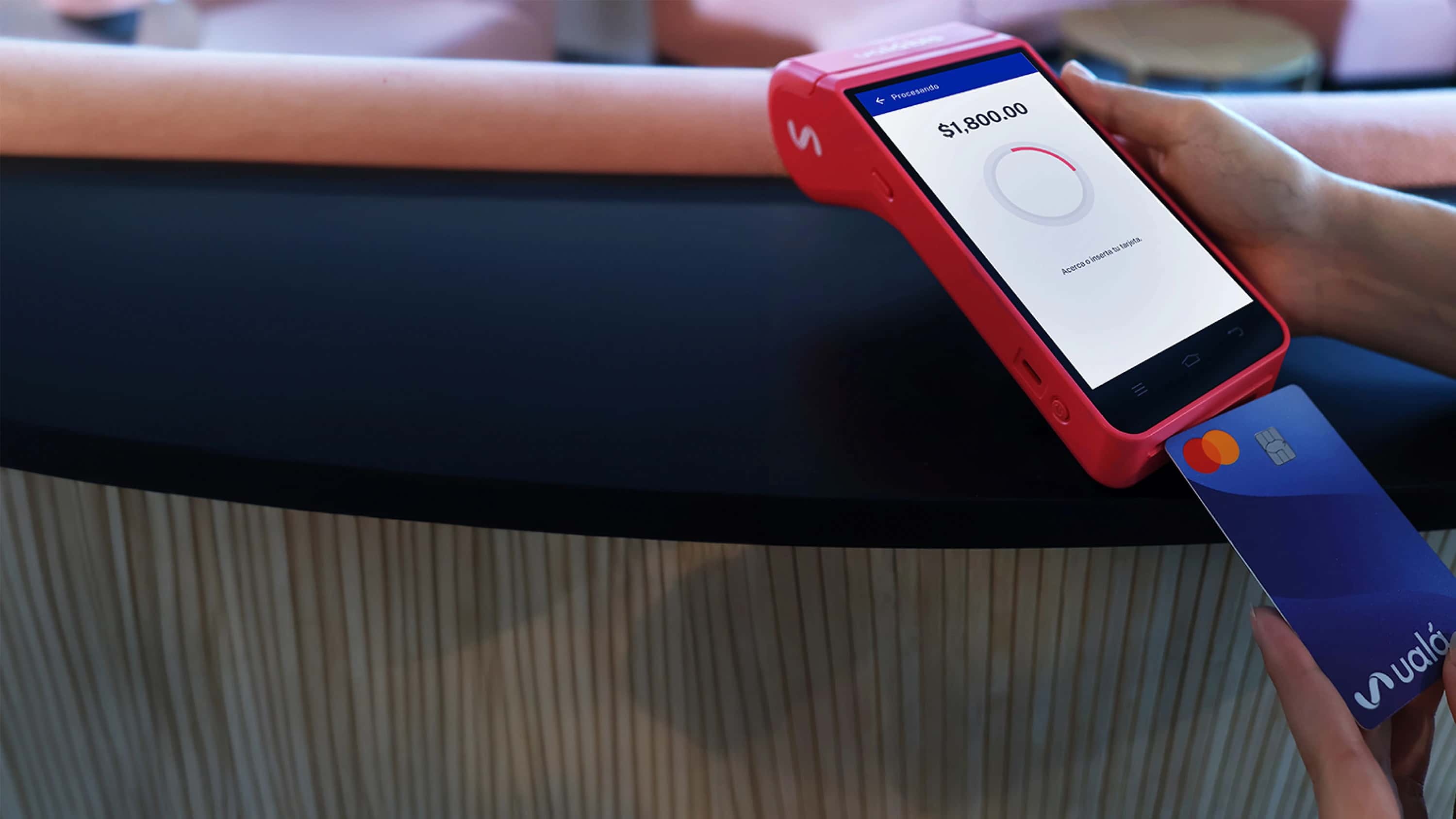 Imágen de cobro de POS Pro + tarjeta